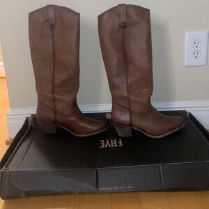 Jackie Button Frye Boots Size 6
